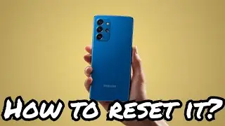 Samsung A54 Hard reset, Wipe pin/pattern