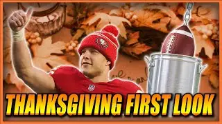 DRAFTKINGS THANKSGIVING FIRST LOOK LINEUP | NFL DFS WEEK 12