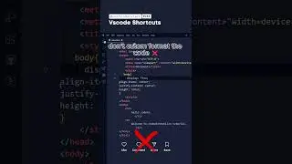 🚀 Don't Use Custom Format Code in VS Code! | Boost Your Productivity with  Simple VS Code Shortcuts🔥