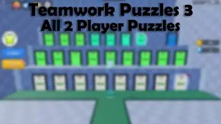 Teamwork Puzzles 3 | All Two Player Levels Solutions