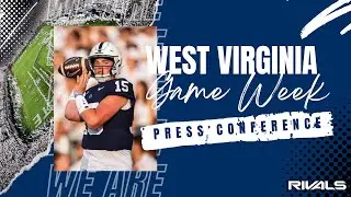 Drew Allar recaps offseason, previews #WestVirginia - #PennState Nittany Lions Football