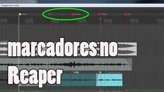 Marcadores (markers) no Reaper - BÁSICO #07