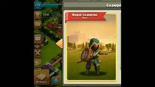 Skins of the Hero of the Royal Champion in the clash of clans. #clashofclans #shorts