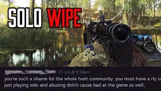 Solo Wiping A Salty TryHard - Hunt: Showdown