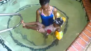 Even with water wings, I am still afraid........lol