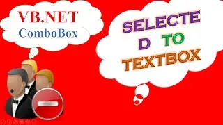 VB.NET ComboBox Ep.01 - Add From TextBox,Set Selected Item To TextBox