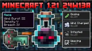 Minecraft 1.21 - Snapshot 24w13a - Ominous Events, Mace Enchantments & New Effects!
