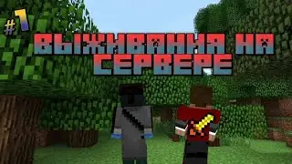 ВЫЖИВАНИЯ НА СЕРВЕРЕ С ВАНАДОМ (ПОСТРОИЛИ ДОМ)
