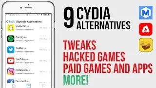 9 Cydia Alternatives - TweakBox, Zestia, iEmuHub & MORE! (Tweaks, Themes, Hacked Games)