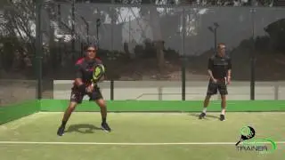PADEL TRAINER - Wall turns