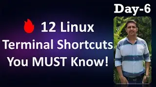 ⚡ 25 Must-Know Linux Terminal Shortcuts for Productivity | Beginner to Pro Guide | 