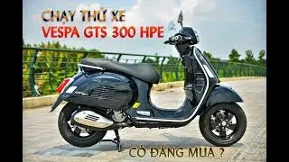 Chạy thử Vespa GTS 300 HPE - động cơ mới, kết nối chưa thân thiện