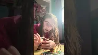 This is part two of me coloring 