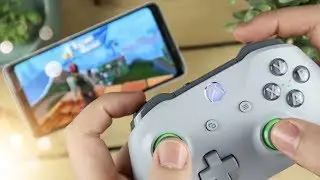 Playing Fortnite Mobile with an Xbox One Controller! (Is It Cheating?)