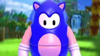 SONIC IN FALL GUYS