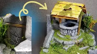 Forgotten Well OR Secret ARCANE GUILD Entrance | TTRPG/D&D Terrain Piece