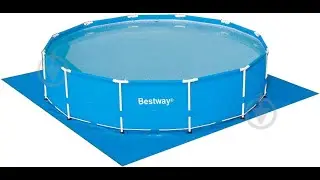 Бассейн Bestway Steel Pro MAX (установка)