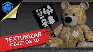 🎨Texturizar Urso de Pelúcia com 3ds Max e Photoshop