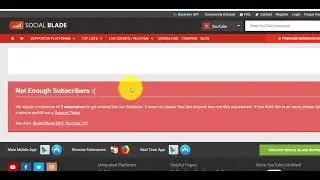 socialblade موقع احصائيات القناة