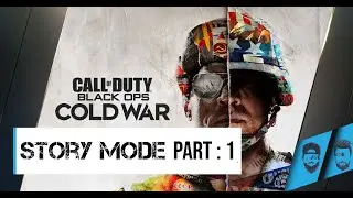 Cold War Story Mode Gameplay : With No Cuting At All Part 1