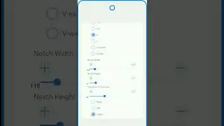 Notification edge light Android 😳| Notch display light 