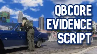 QBCore - FREE Evidence Script | Install & Showcase | FiveM Tutorial 2024