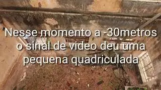 Dji Phantom 4 - teste transmissão FPV