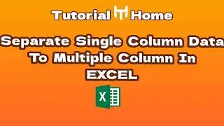Splitting or Separating Single Column Data into Multiple Columns in excel