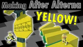 Painting *ALL* of After Alterna YELLOW! [Splatoon 3]