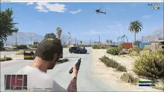 Intense police shootout