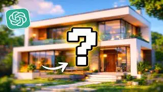 Building a Modern House in Minecraft with AI! 🏠