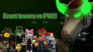 Event towers vs Polluted Wastelands 2 (and farm)