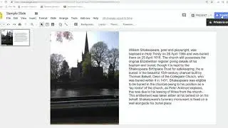 make a google slide public