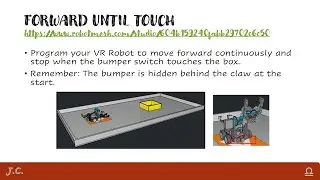 Forward Until Touch [Bumper Sensor] | VRS