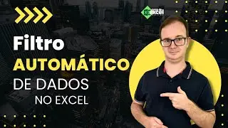 Aprenda a criar filtro de dados automático no Excel