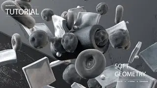 Cinema 4D Tutorial Create a Soft Geometry using X-Particles and Octane Render