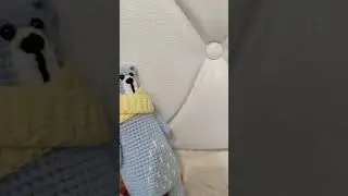 Мишка амигуруми крючком