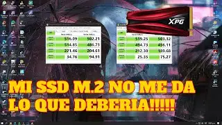 TU SSD M.2 NO DA LA VELOCIDAD DE LECTURA QUE DEBERIA? | POSIBLE SOLUCIÓN