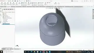 REVOLVED SURFACE HINDI SOLID_WORKS #2 #solidworks_2021