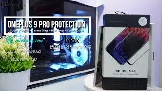 OnePlus 9 Pro 360 Protection ( Nillkin 3D DS+ Max + CamShield Pro & iMak Camera Glass + Back cover )