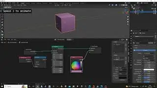 Blender 3d Tutorial -  Geometry Nodes, How to Animate Color, Transform and make Cycle Animation