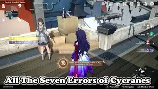 Honkai Star Rail All The Seven Errors of Cycranes Puzzle & Achievements (Recover All Lost Cycranes)