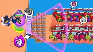 FRANK'S HYPERCHARGE vs 1001 NOOBS DRACO & LILY 💥 Brawl Stars 2024 Funny Moments, Wins, Fails ep.1448