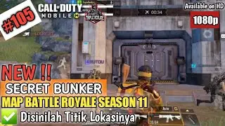 NEW !! LOKASI BUNKER RAHASIA DI BATTLE ROYALE | UPDATE SEASON 11 COD MOBILE | Triple Redline