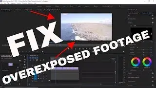 How to fix OVEREXPOSED footage in Adobe Premiere Pro