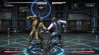 Mortal Kombat X Scorpion Ninjutsu BEGINNER Combo Easy (Read Description)
