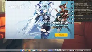 deepin游戏演示——《原神》
