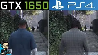 Grand Theft Auto 5 / GTA 5 – PC (GTX1650) vs. PS4 Graphics Comparison [30FPS vs 60FPS]