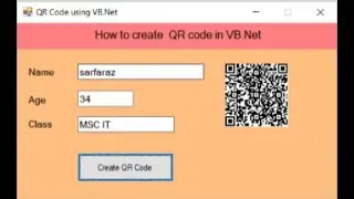 Dynamic QR code in VB.Net complete tutorial
