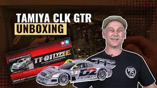 Tamiya | Mercedes CLK GTR 1/10 Radio Control Kit Unboxing | 